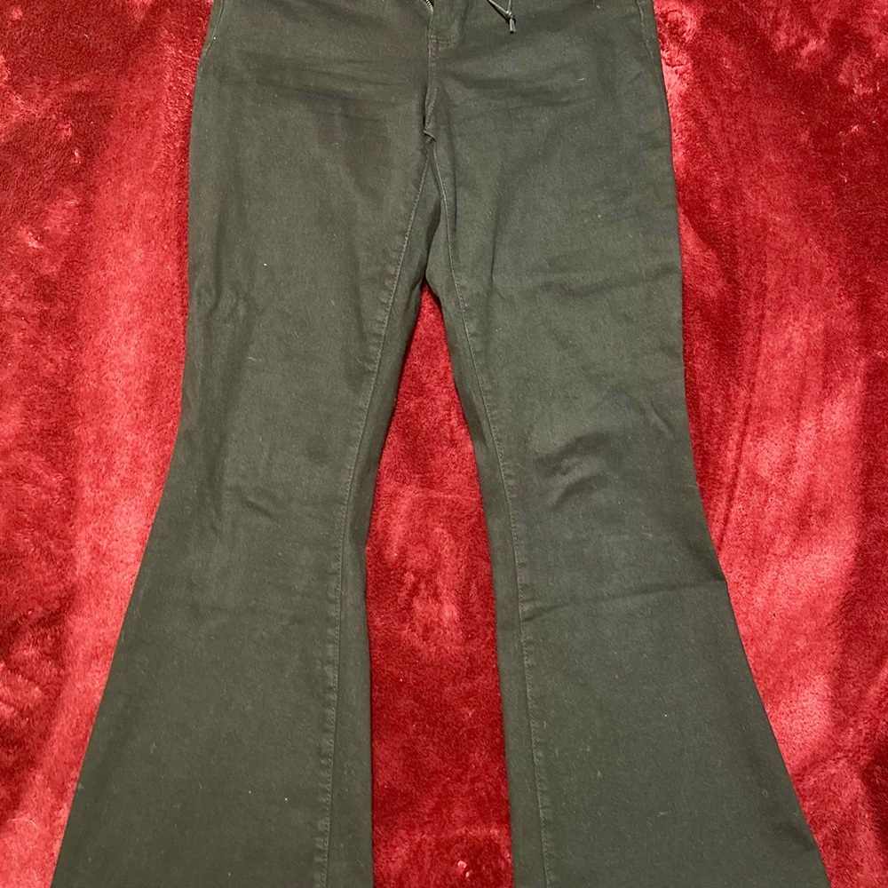 Women's Black Flared Jeans Size 9